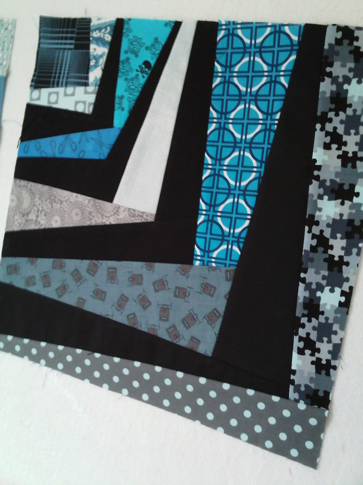 Wonky Corners Block Tutorial Just Jude Designs Quilting, Patchwork & Sewing patterns and classes