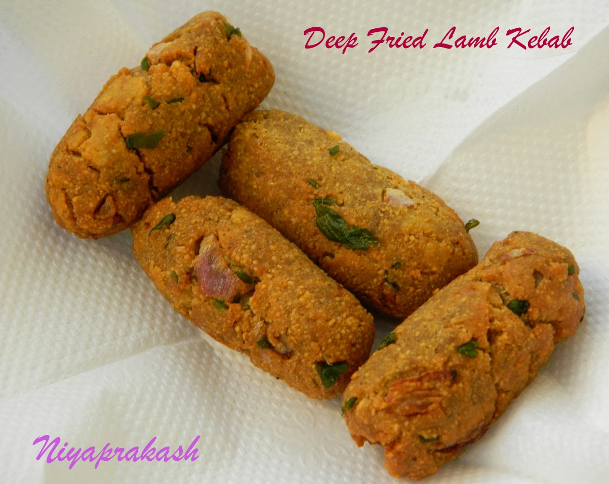 Niya's World Deep Fried Lamb Kebab / Mutton Kebab