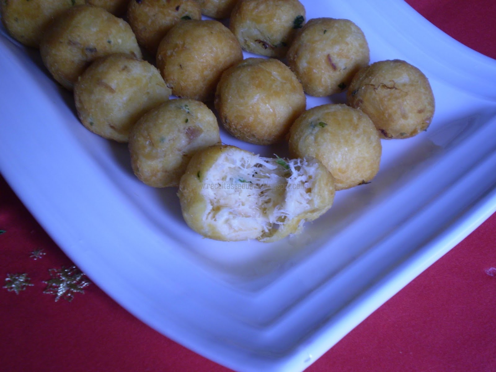 Receitas de Sedução Bolos de Bacalhau