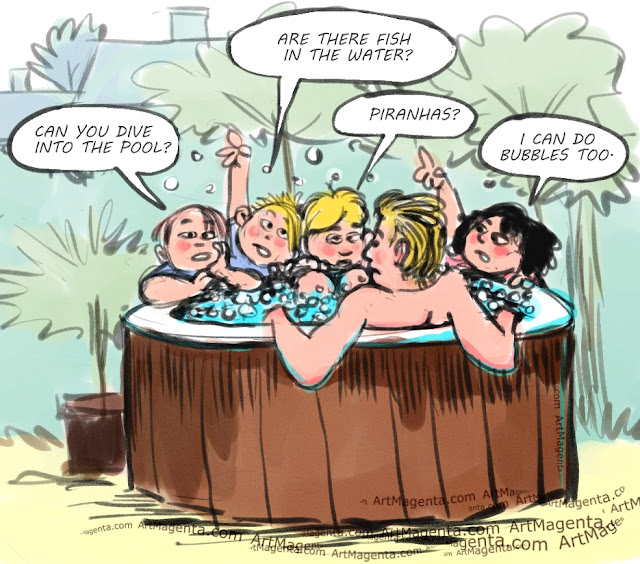 Doodle Hot tub