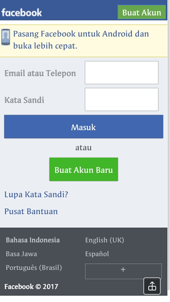 lupa kata sandi lupa kata sandi