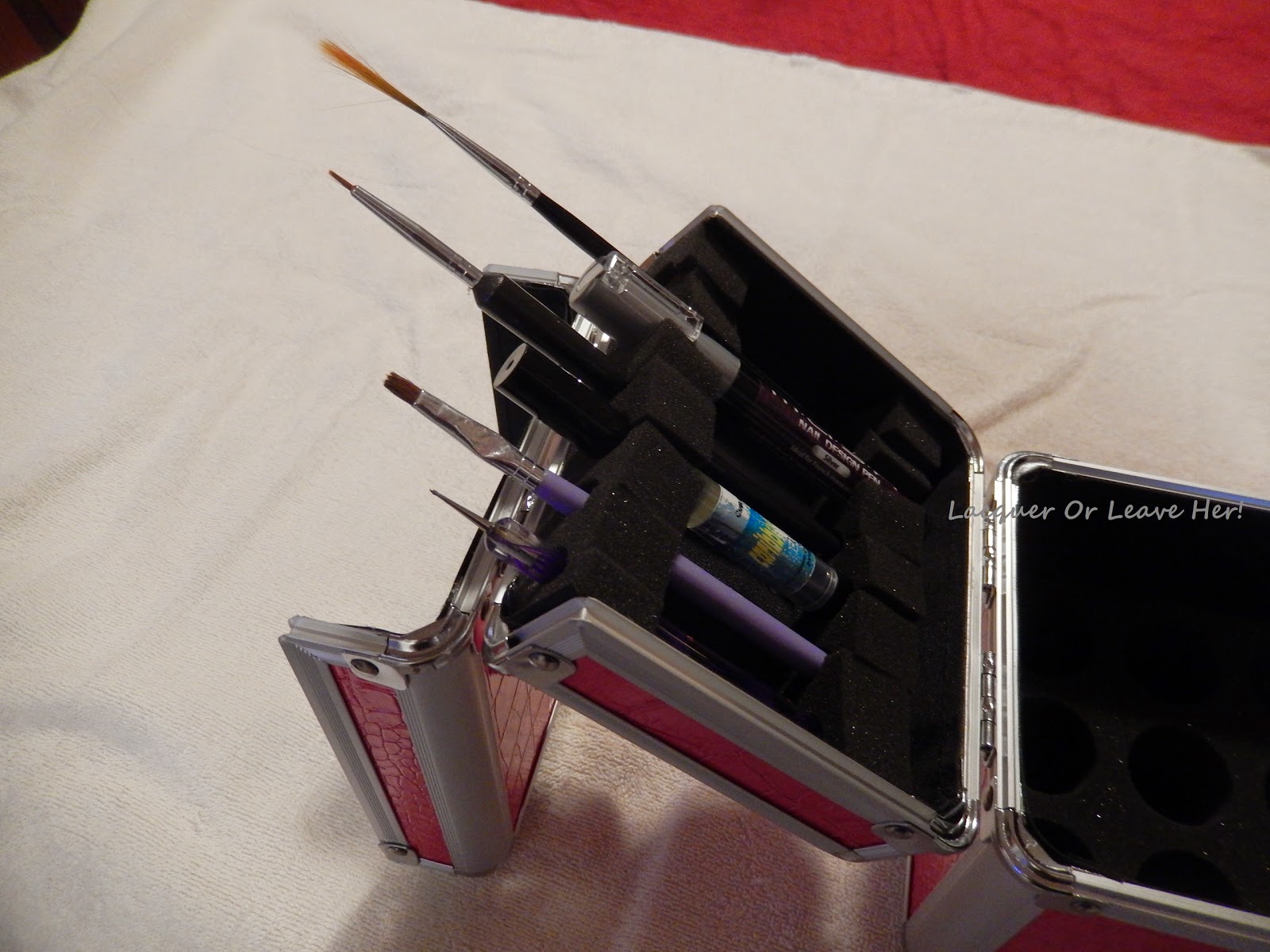 Lacquer or Leave Her! Review Salon Outlet Nail Art Case