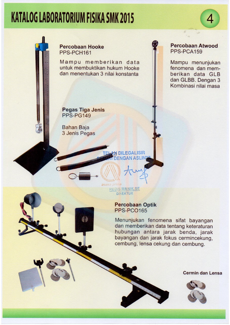 ALAT PERAGA LABORATORIUM FISIKA SMK AlatAlat Laboratorium Fisika