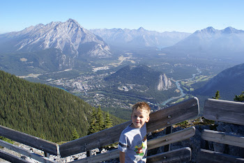 Uitzicht over Banff