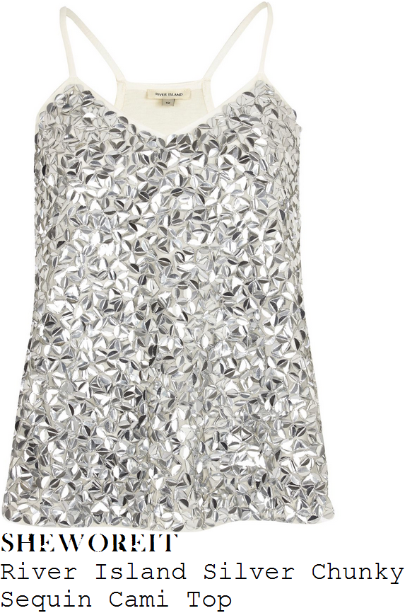 tamera-foster-cream-white-all-over-silver-sequin-crystal-embellished-sleeveless-cami-x-factor