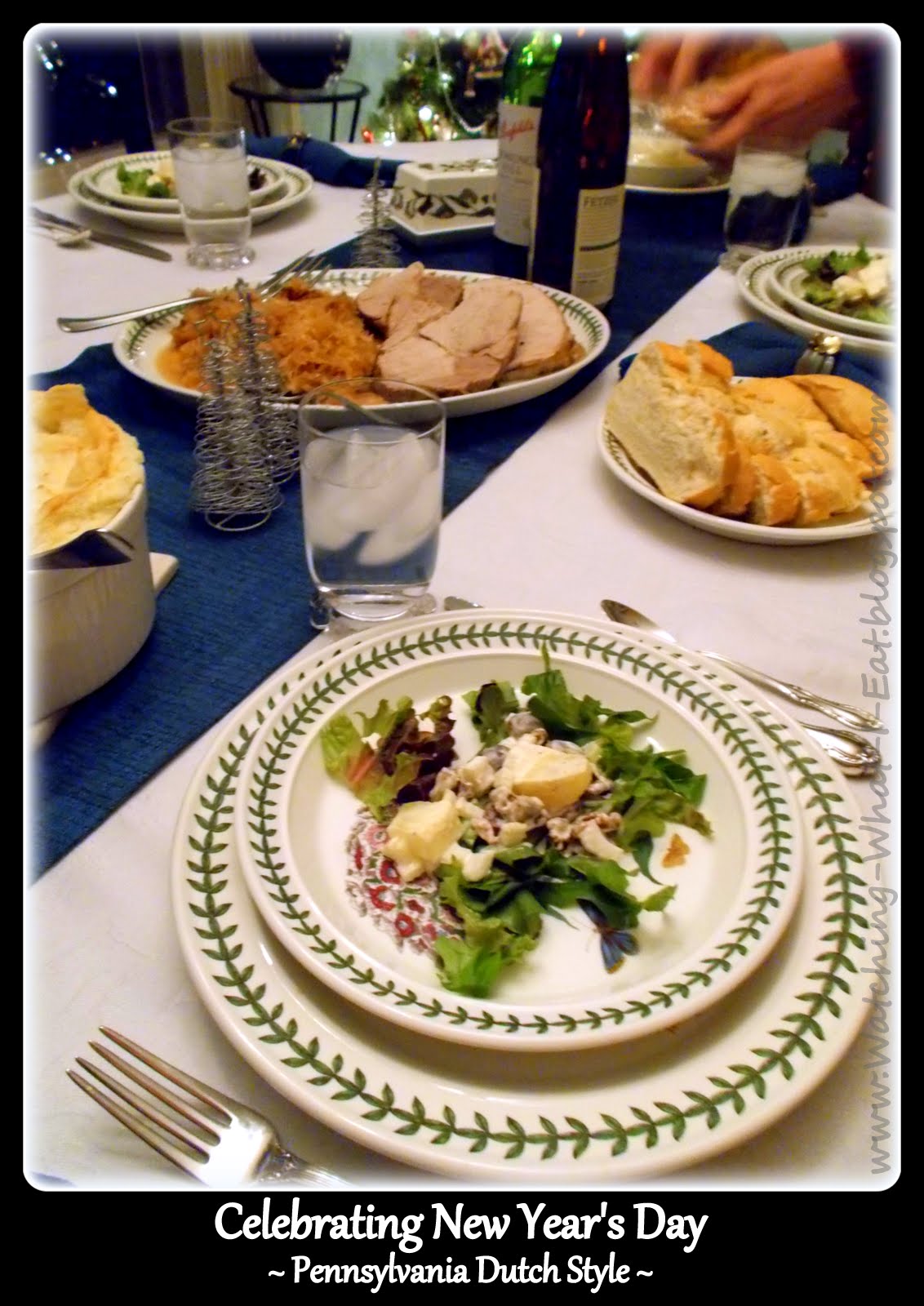 Watching What I Eat: Celebrating New Year&#039;s Day ~ Pennsylvania Dutch Style ~ Guest Cook Post