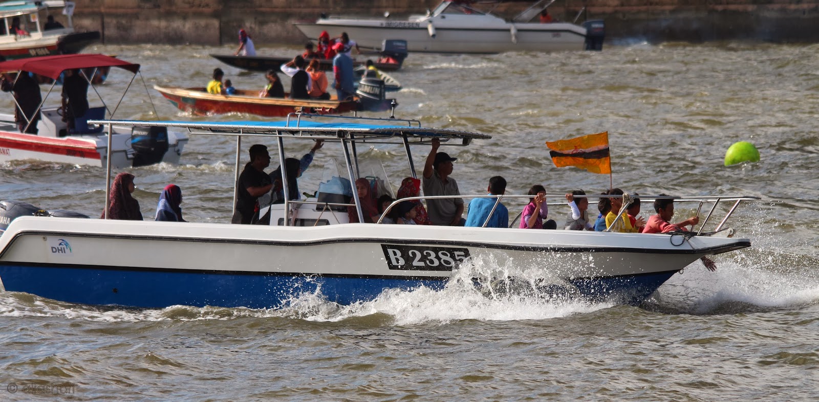 Galeri Potret: # 156 Brunei Reggata 2014 ( Lumba Perahu / Speed Boat