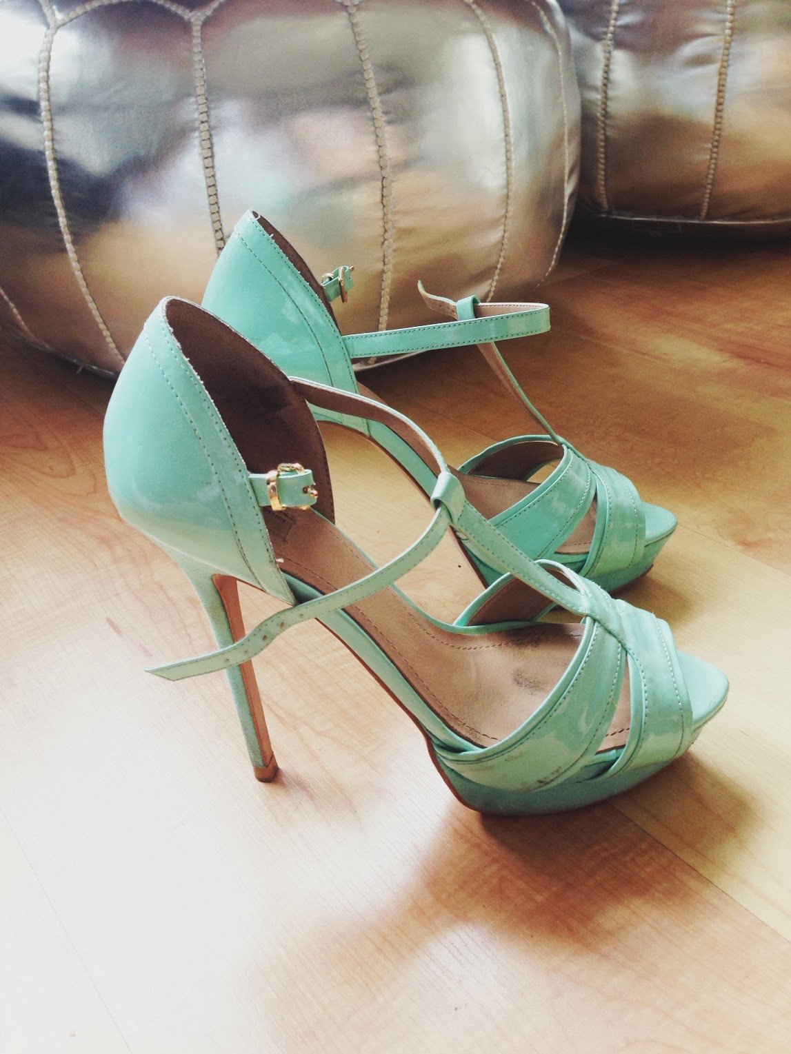 Mint Zara T-Strap Sandals mint, zara, sandals, pumps, shoes, stilettos, heels, strappy, shopping, dressy, high heel, sexy, cute, 2014, 2013