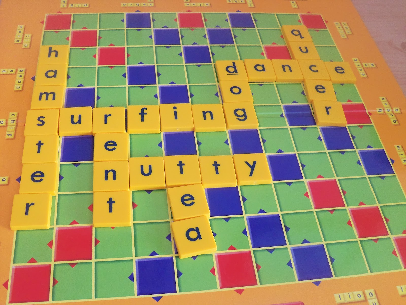 Fun as a Gran Mattel Junior scrabble a review.