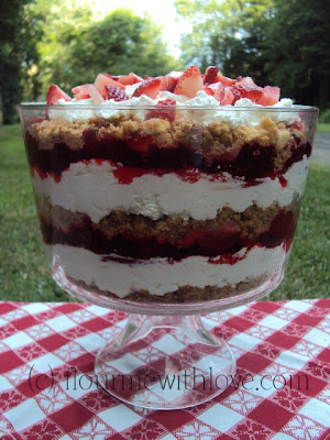 Strawberry Shortbread Trifle Recipe