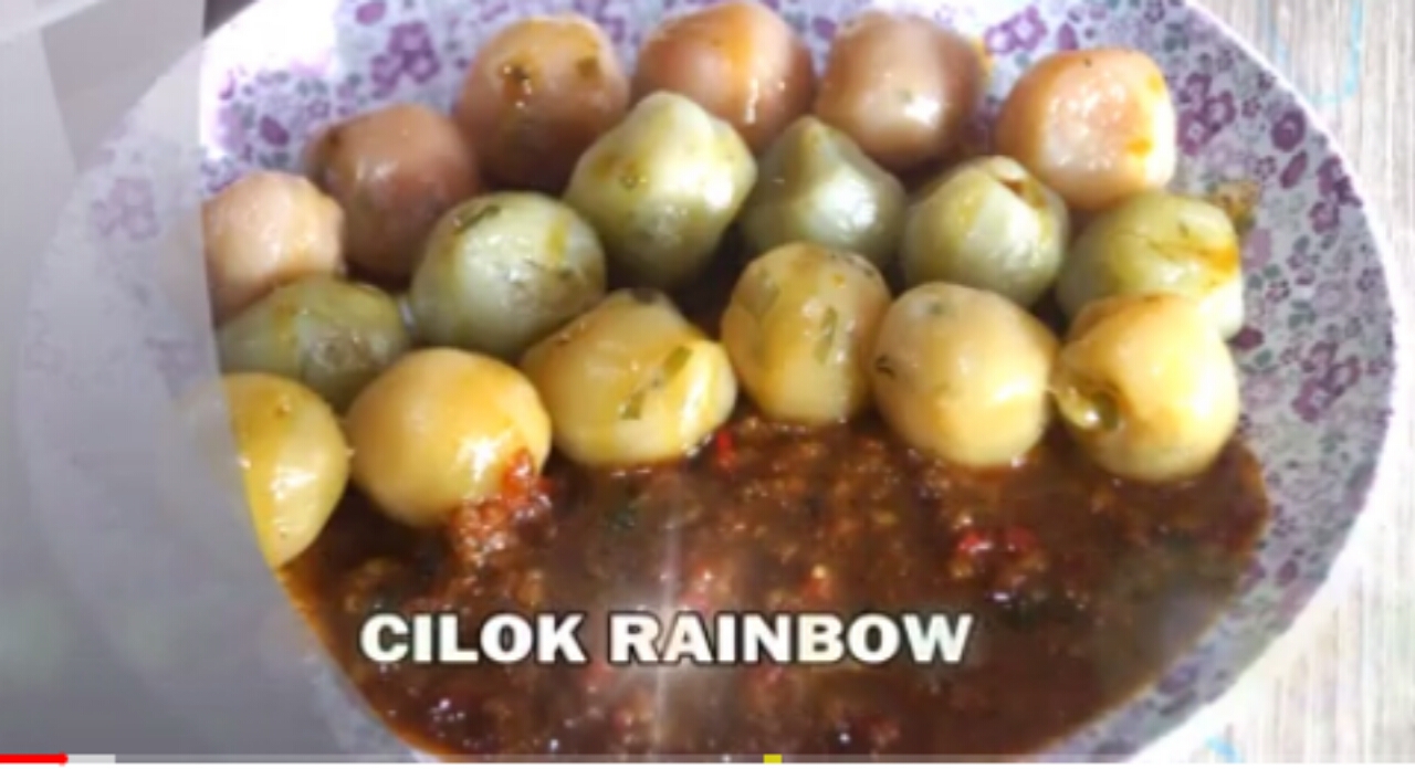 Cilok Rainbow