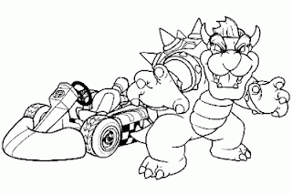 imagens o super mario Koopa Troopa Bowser ou Rei Koopa pintar Desenhos Para Colori o super mario Koopa Troopa Bowser ou Rei Koopa desenhar