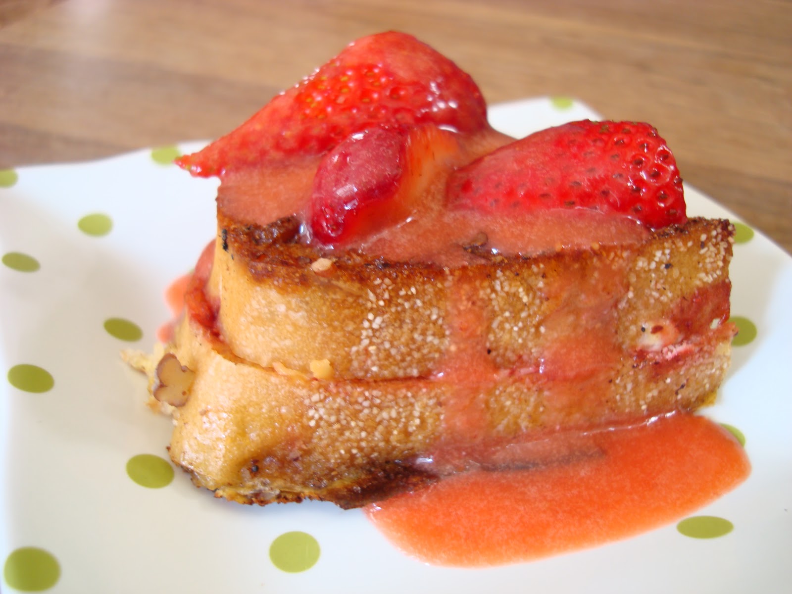 Strawberry Pecan OvenBaked French Toast Healthy Journey Cafe