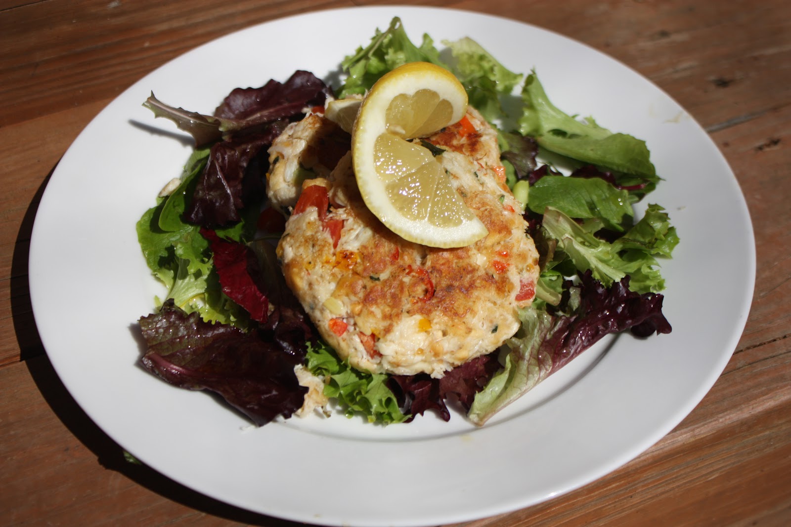 Chow and Chatter Turkish spiced crab cakes