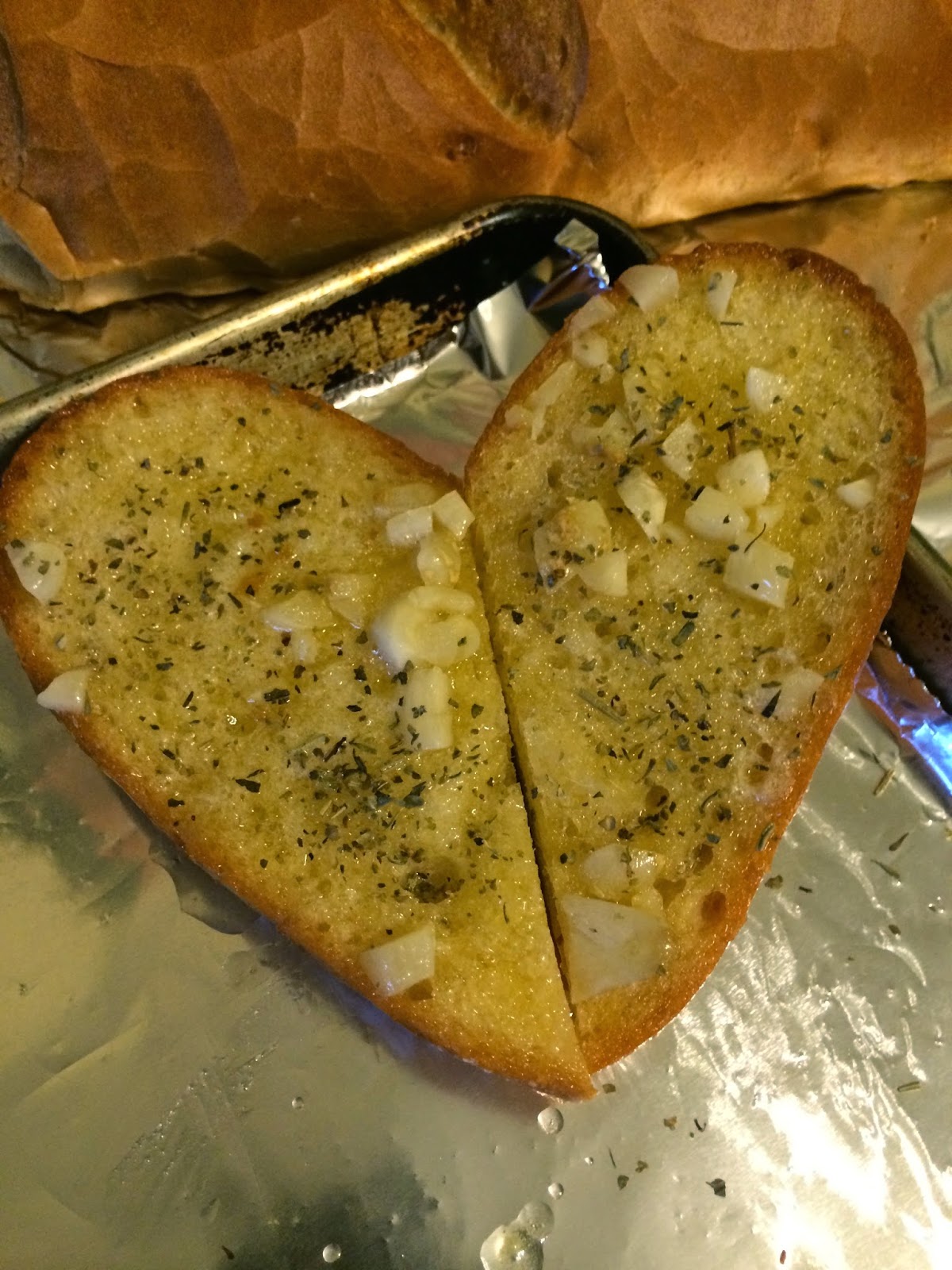 Little Cook in the Big City Homemade Italian Garlic Bread