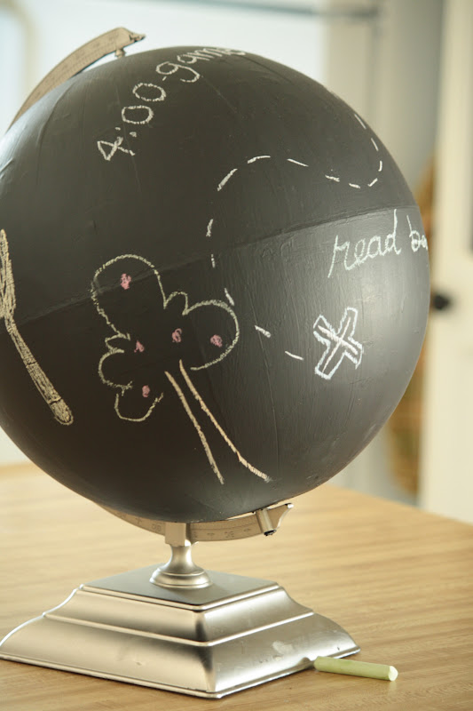 Chalkboard Globe Tutorial U Create