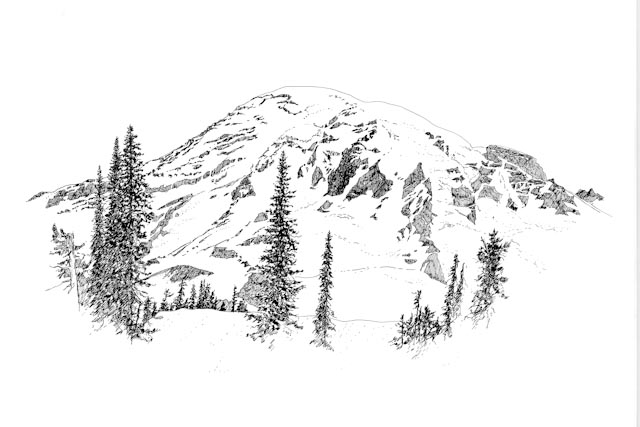 Featured image of post Mt Rainier Drawing