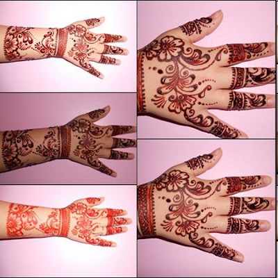 Most Beautiful Bridal Mehndi Designs Collection 2012