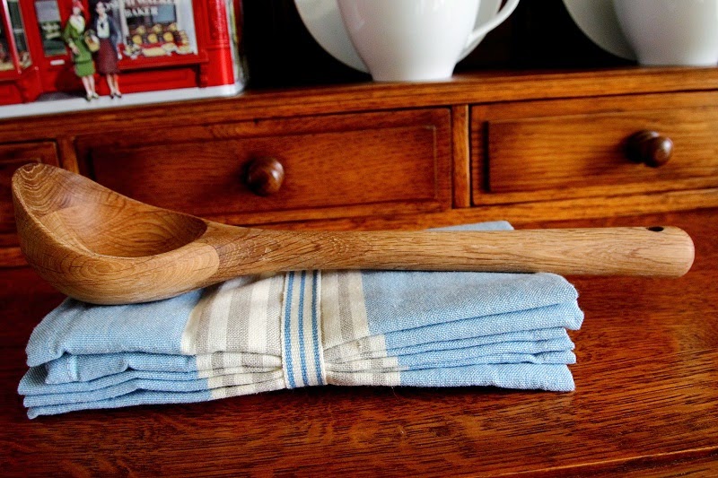 Debs Dust Bunny - Impulse Purchase of Wooden Ladle and Napkins
