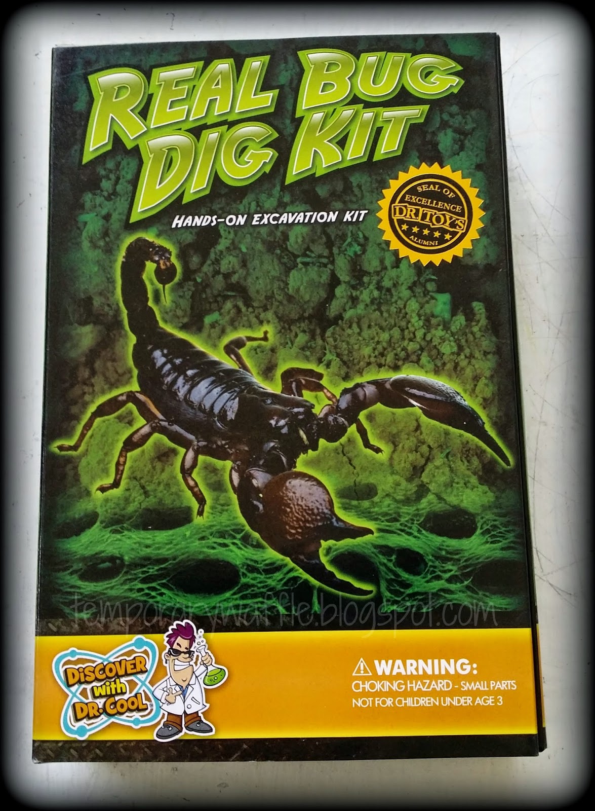Temporary Waffle The Real Bug Dig Out Science Insect Excavation Kit