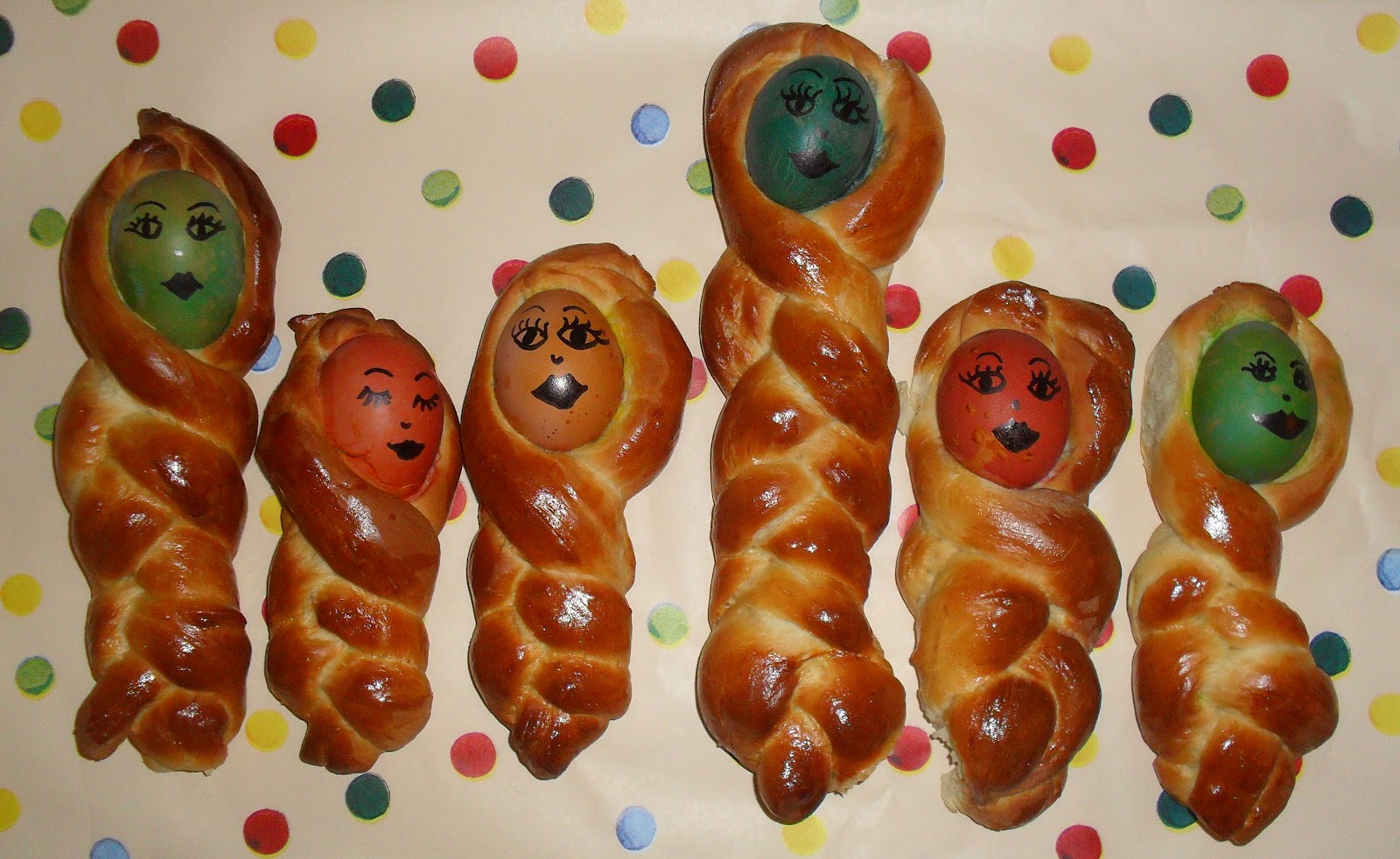 Mrs Nightingale's Secret Speakeasy Easter bread dolls
