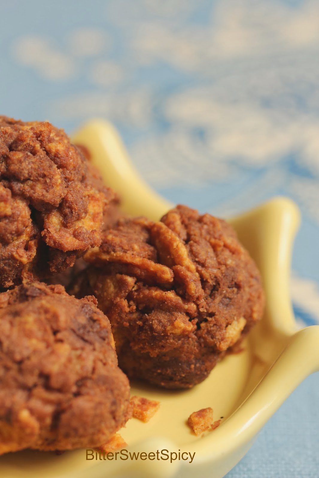 BitterSweetSpicy Cornflake Chocchip Cookies
