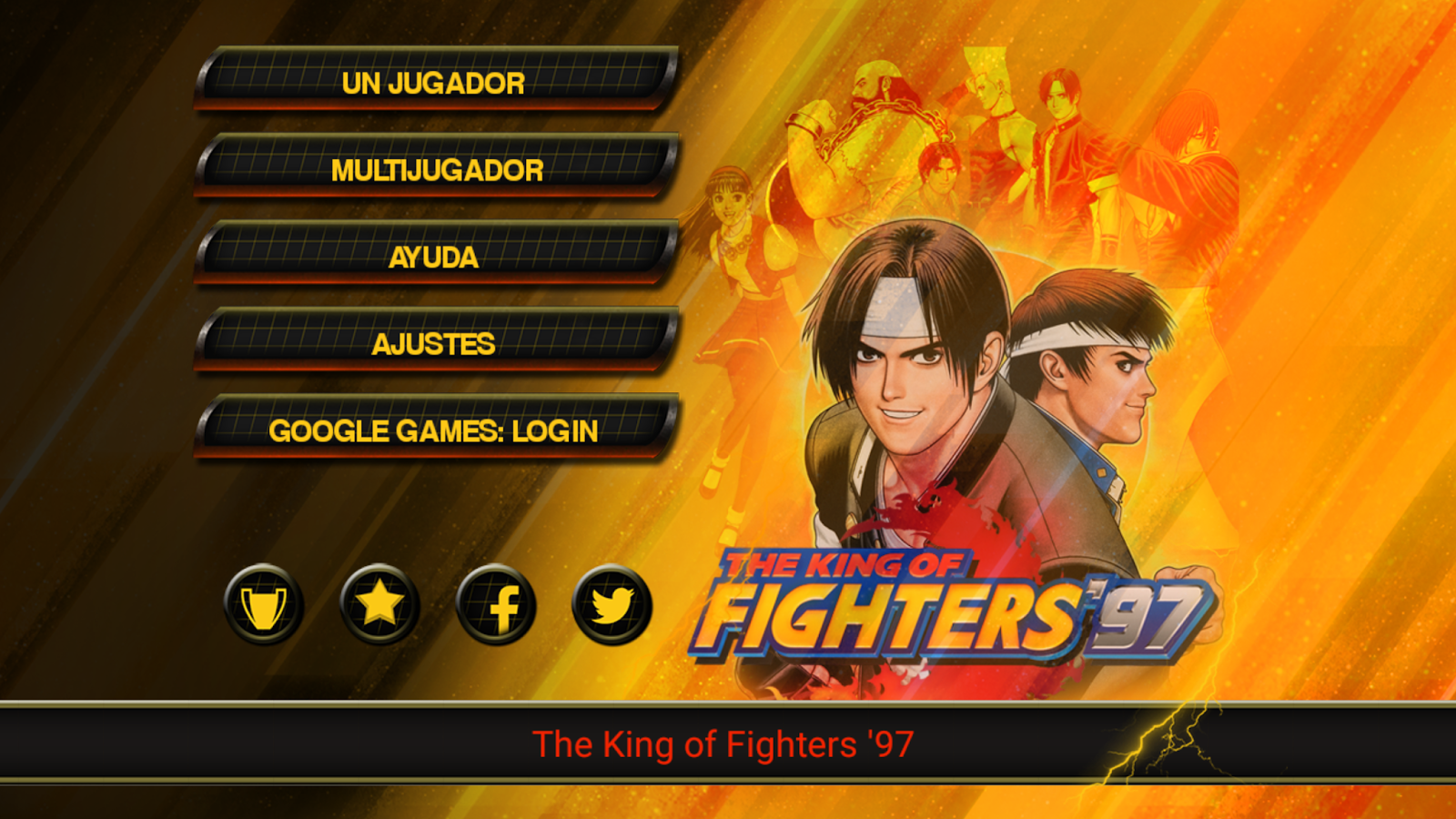 the king of fighters 99 apk android