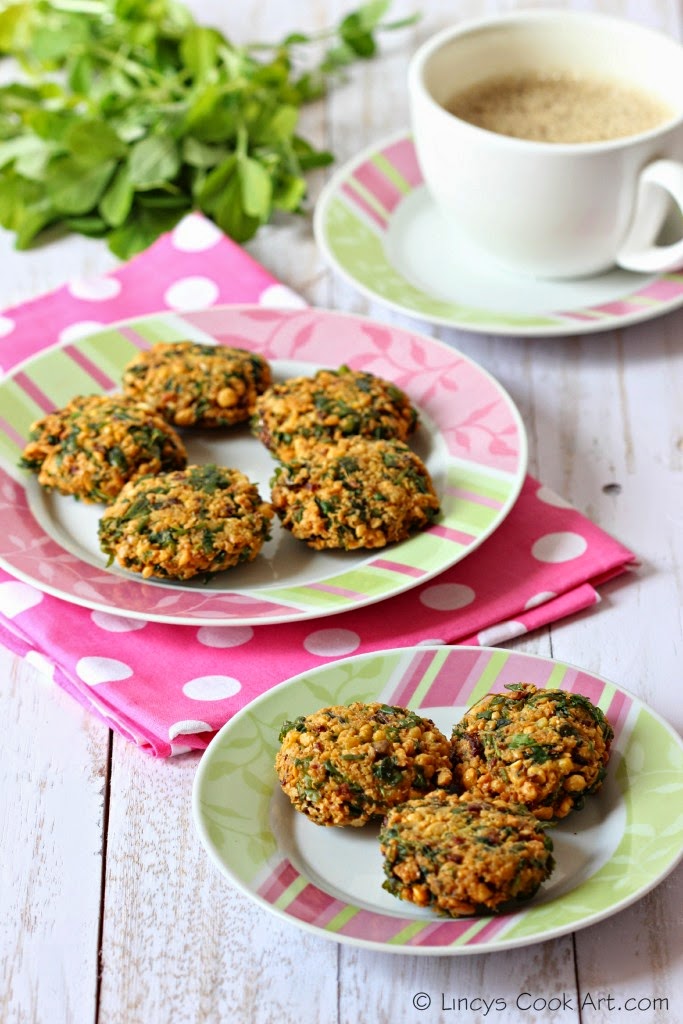 Methi Masala Vada Lincy's Cook Art