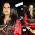Trisha in Red Velvet Fabric  Salwar kameez