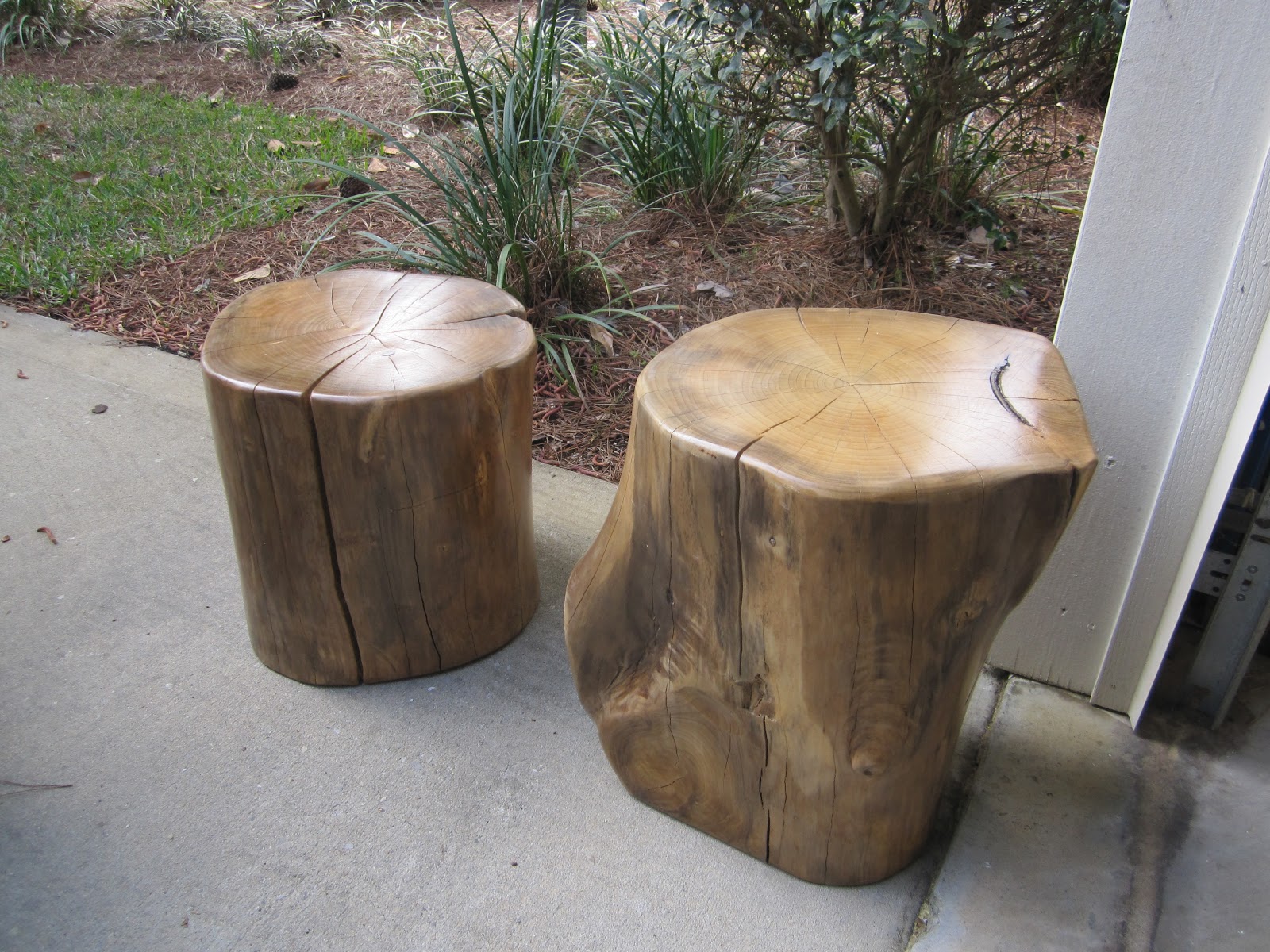 Natural Creations Reclaimed Wood Stump Tables/Stools
