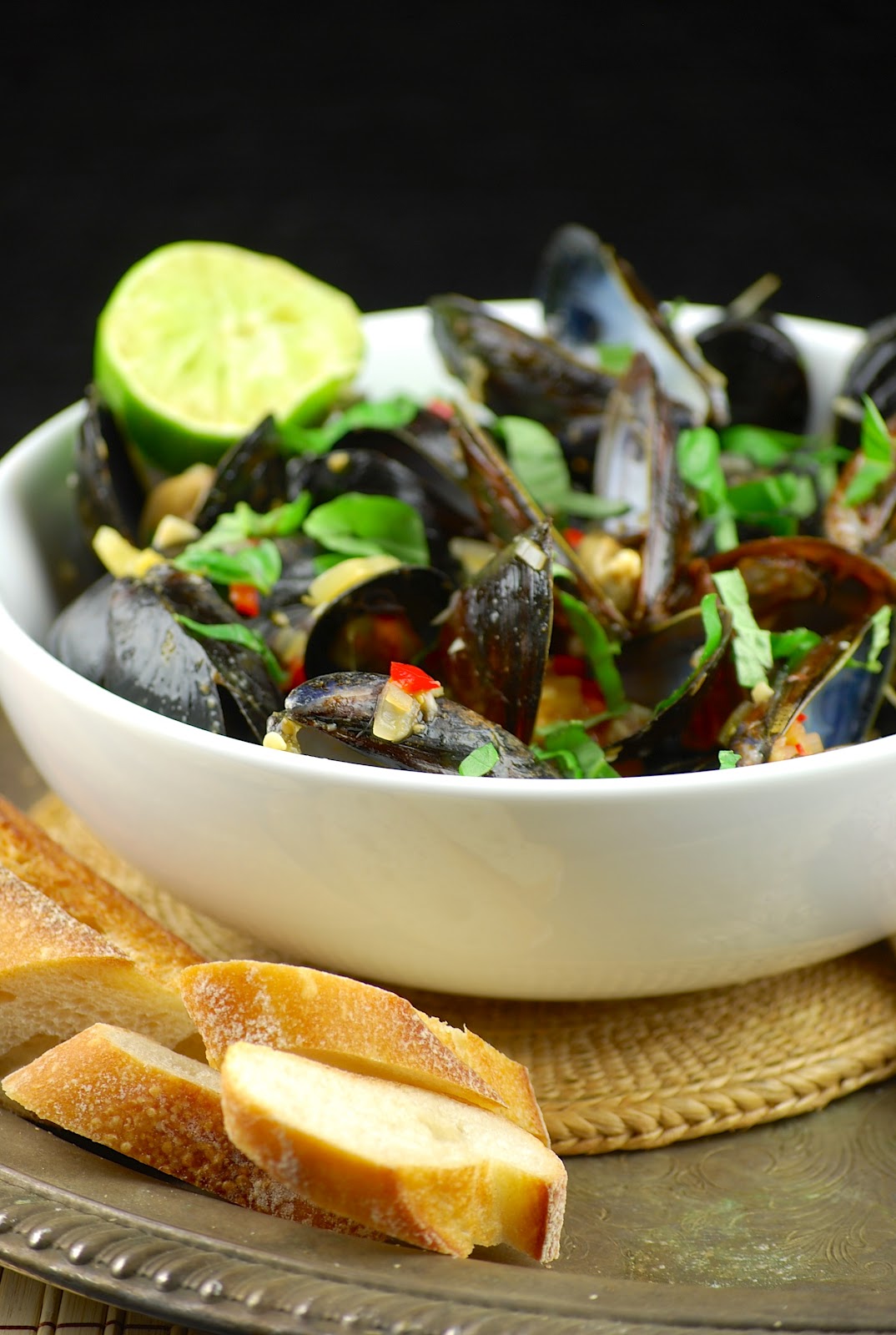 Tasty Trials Coconut curry mussels and two years gone by