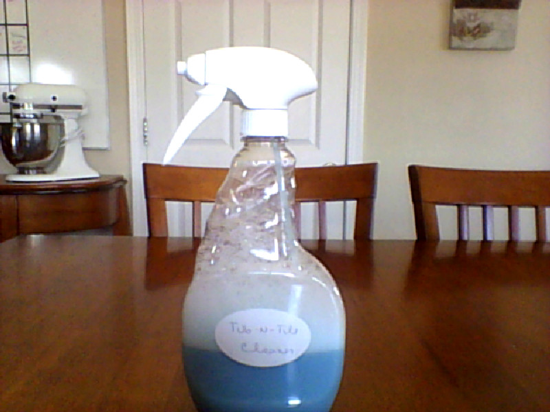 Heavenly Eden Homemade Shower & Tub Cleaner