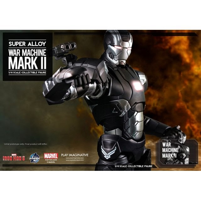  Iron Man 3 Super Alloy: War Machine Mark II
