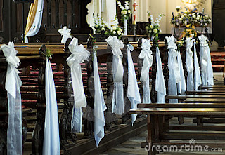 Decoração de Casamento na igreja fotos de Decoração de Casamento