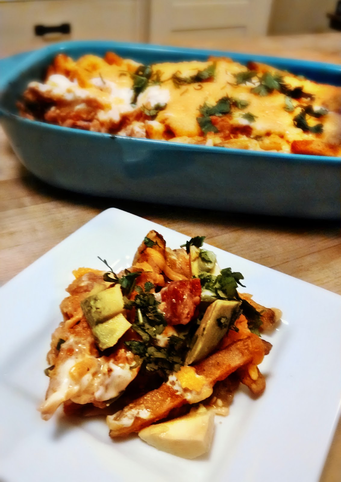 French Fry Nacho Casserole