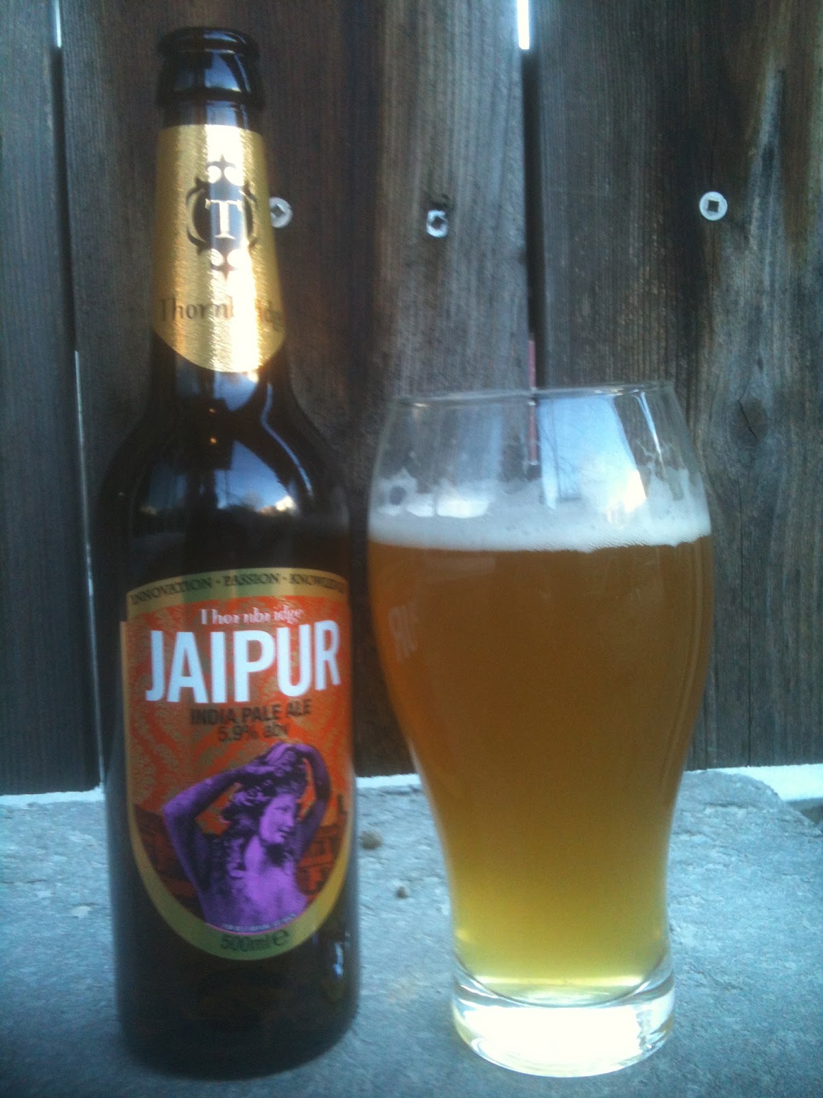 Stout Man in a Bitter World Jaipur India Pale Ale