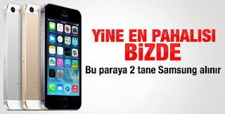 iPhone 5S Türkiye'de Ne Kadar ?