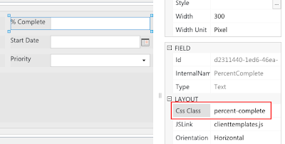 Assign CSS-class to SharePoint field