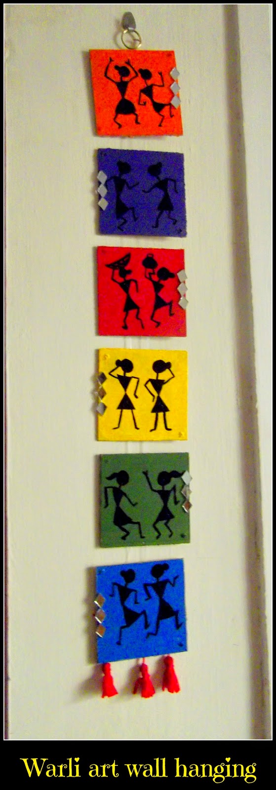 craftmelange Warli art wall hanging