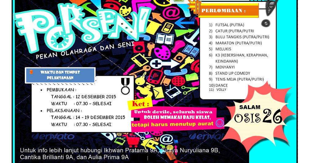 BILLICAN CONTOH PAMFLET