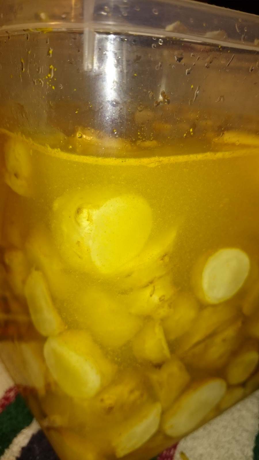 Cluck Cluck Buzz A Taste of the Old South Pickled Jerusalem Artichokes