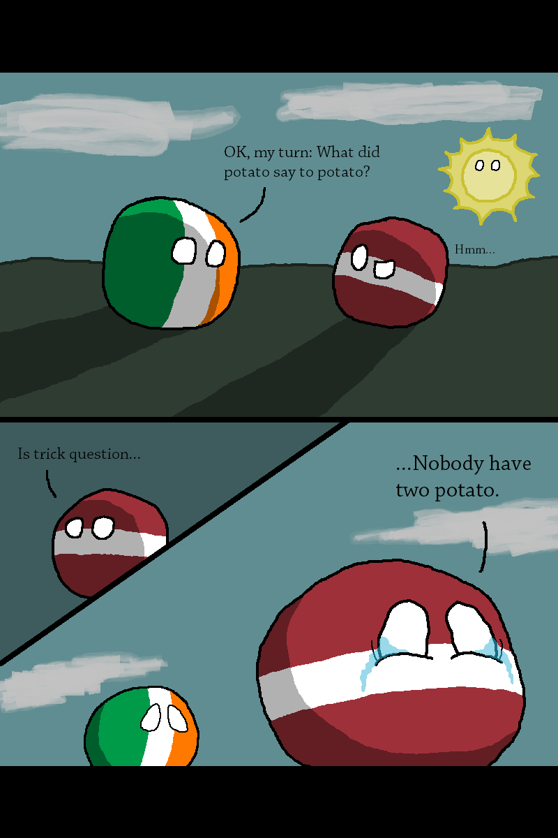 Polandball Comics Polandball 34 Classic Latvian Joke