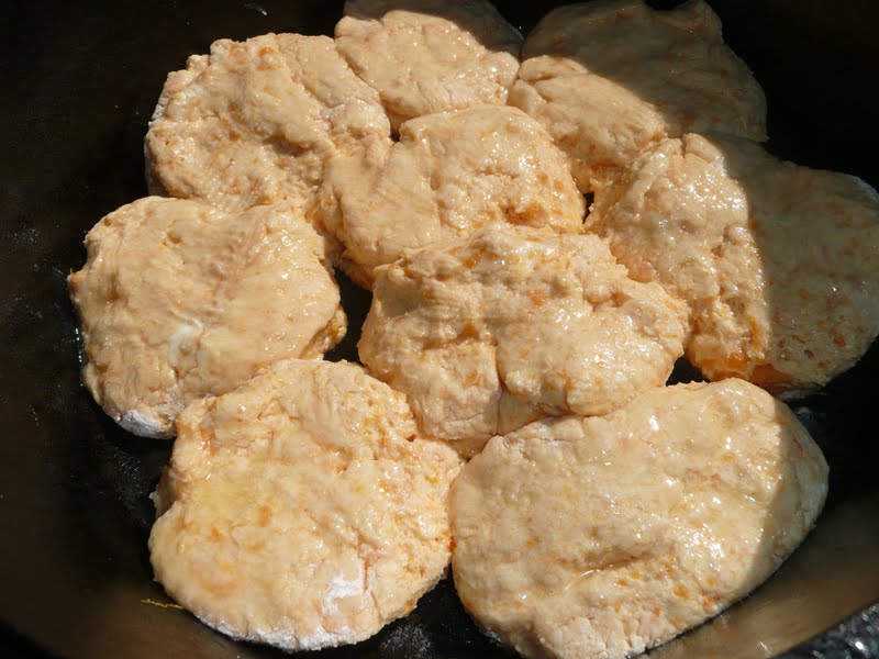 Everyday Dutch Oven Sweet Potato Buttermilk Biscuits