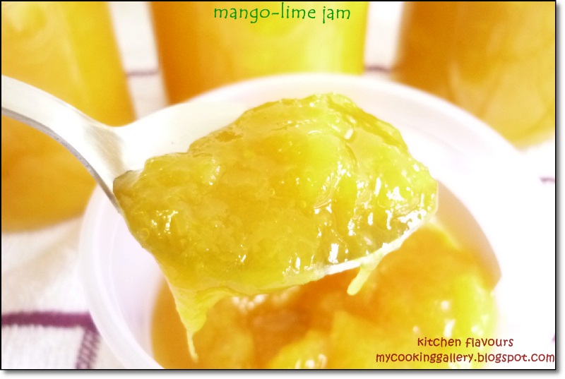 kitchen flavours MangoLime Jam