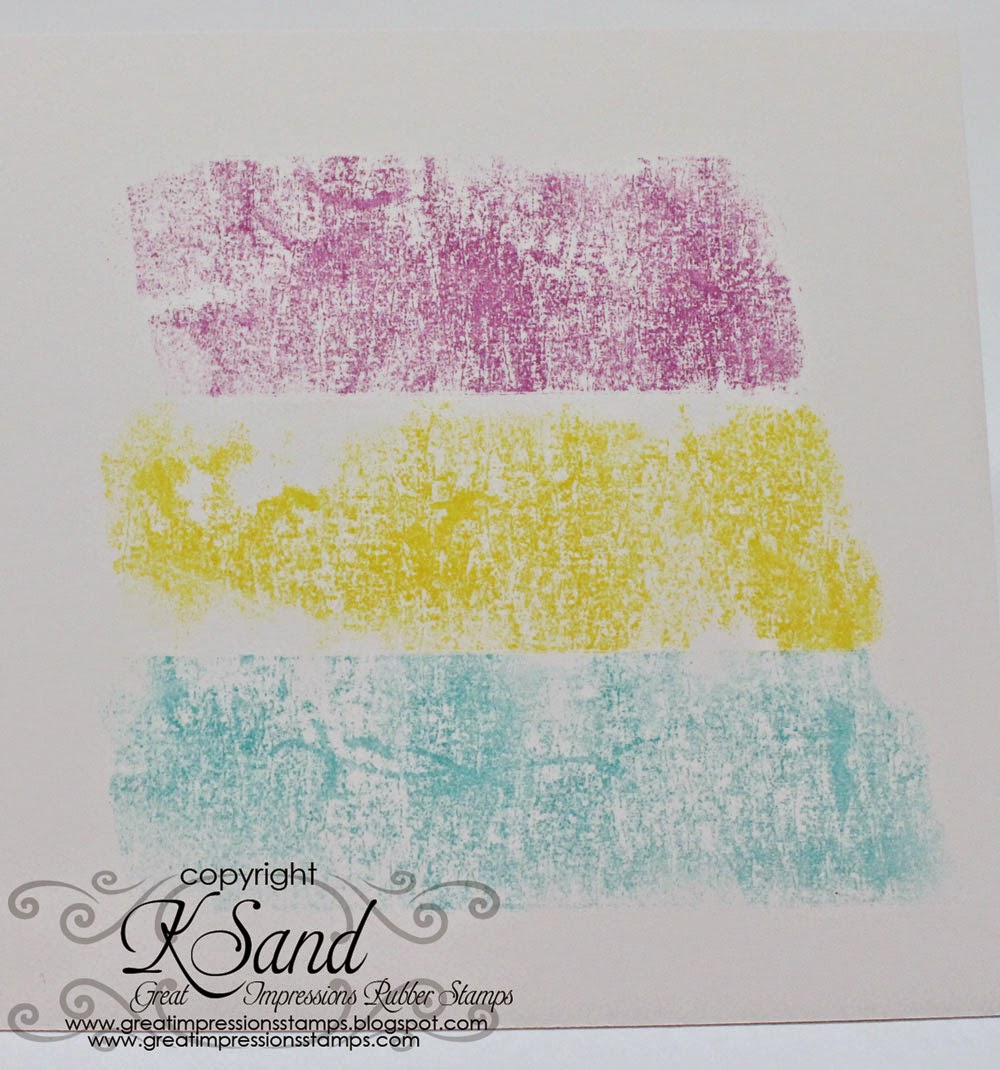 Great Impressions Painter's Tape Technique