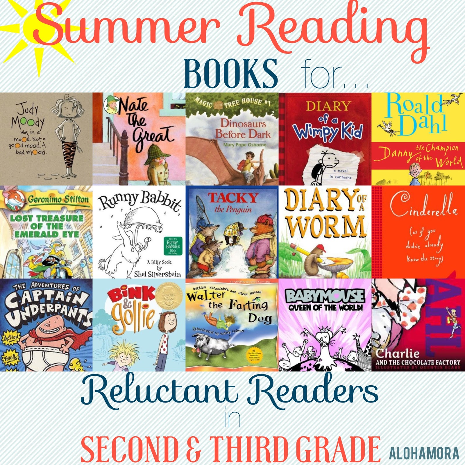 Worksheet Second Grade Reader alohamora open a book summer read list for kids who dont reading reluctant readers aka like to