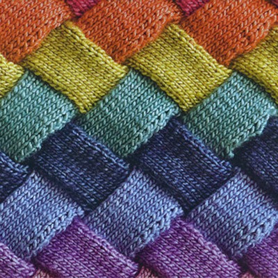 Selvage Blog: Entrelac Knitting!