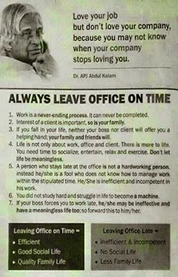 Love Your Job Not Your Company - Inspirational Picture Quotes