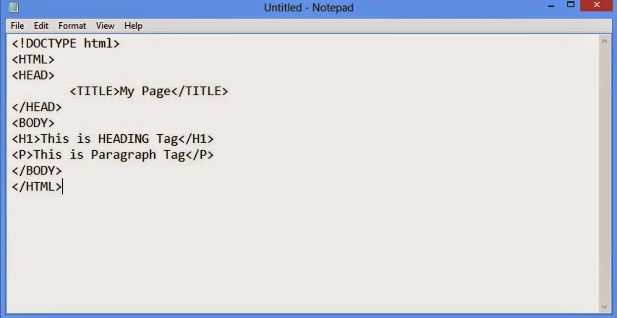 Start Your Html