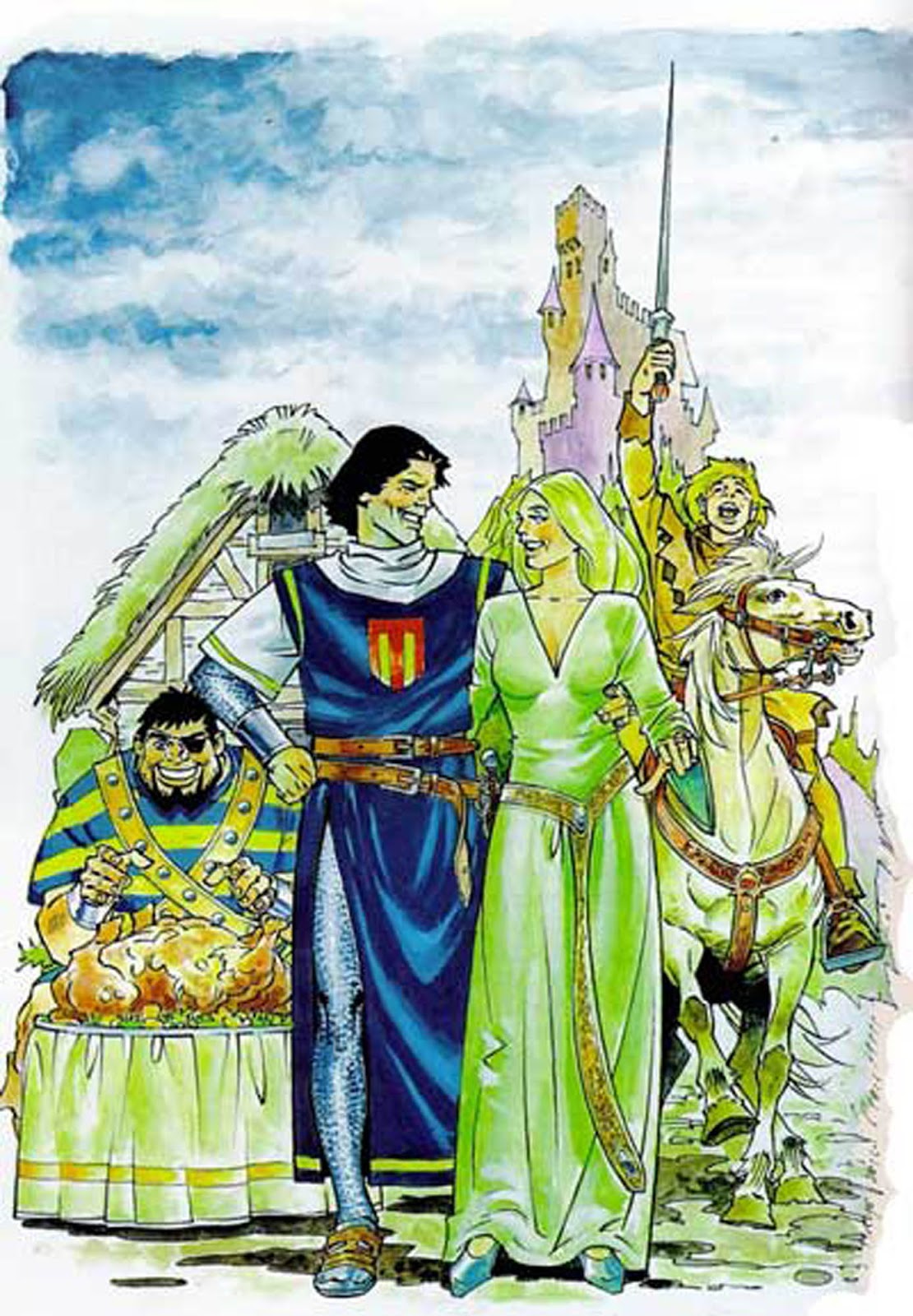 ASOCIACION DE AMIGOS DE EL CAPITÁN TRUENO ILUSTRACIÓN DE EL CAPITÁN